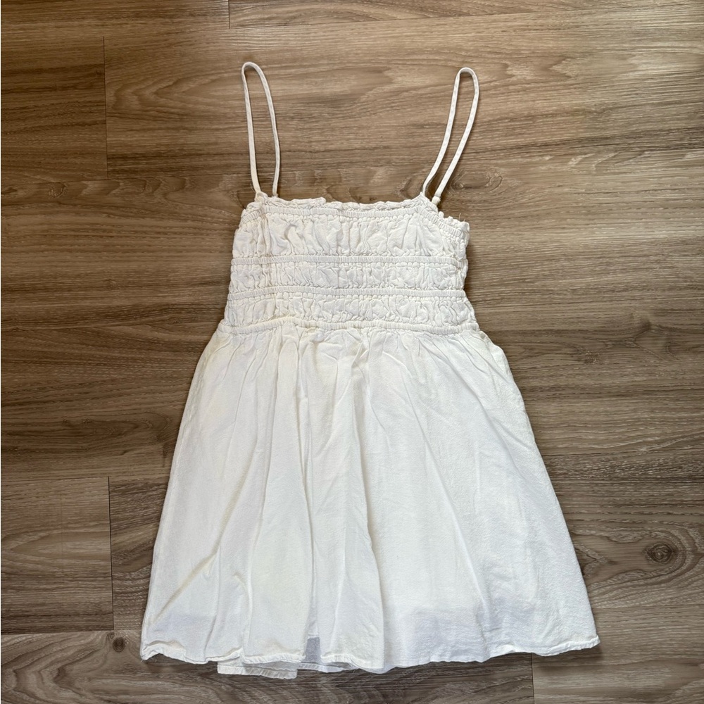 Princess Polly White Spaghetti Strap Dress